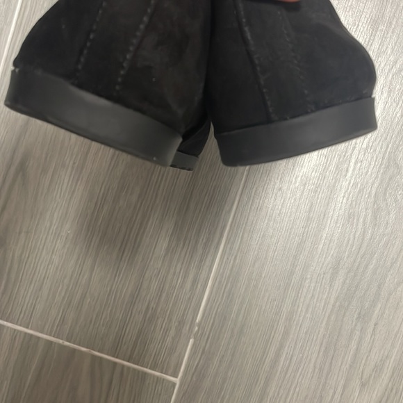 Style&Co black flat loafers. Faux suede. Comfortable. Good for travel. Size 9M - Picture 2 of 4